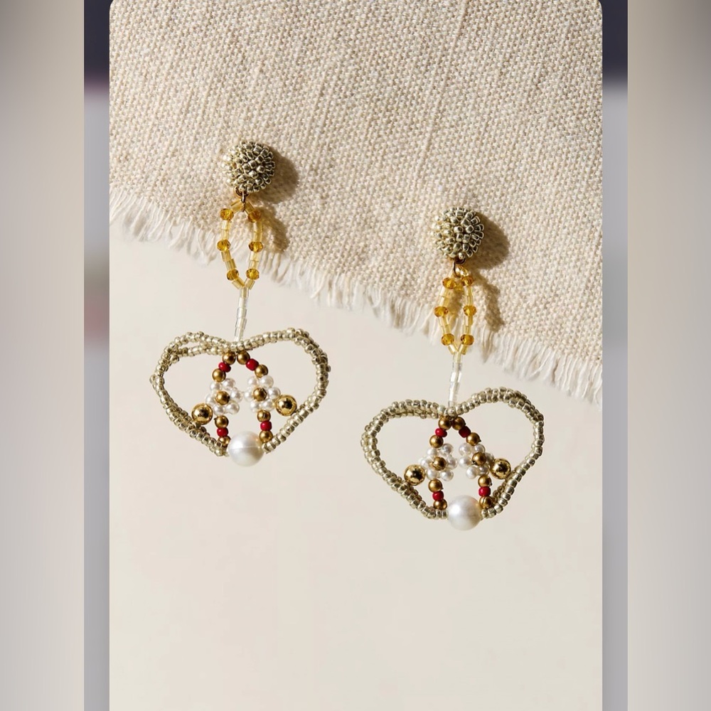 Free people Rita beaded dangle earring